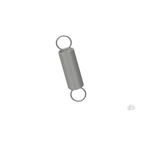 Approved Vendor Extension Spring, O=1.125, L= 5.00, W= .085 G709968875